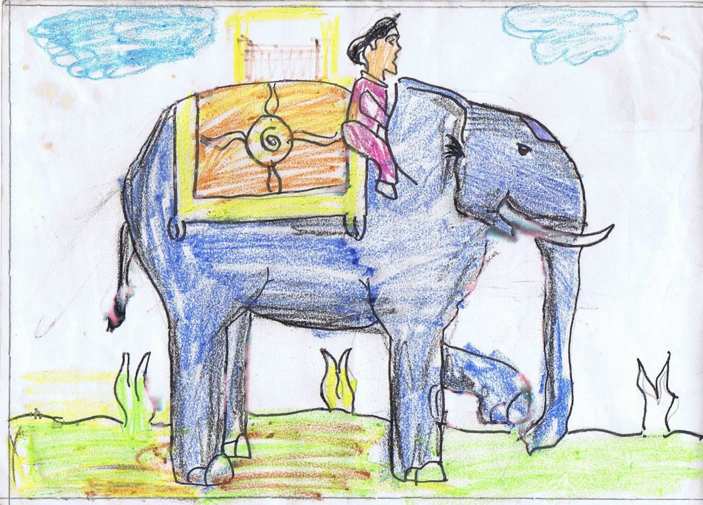 Drawing by a child