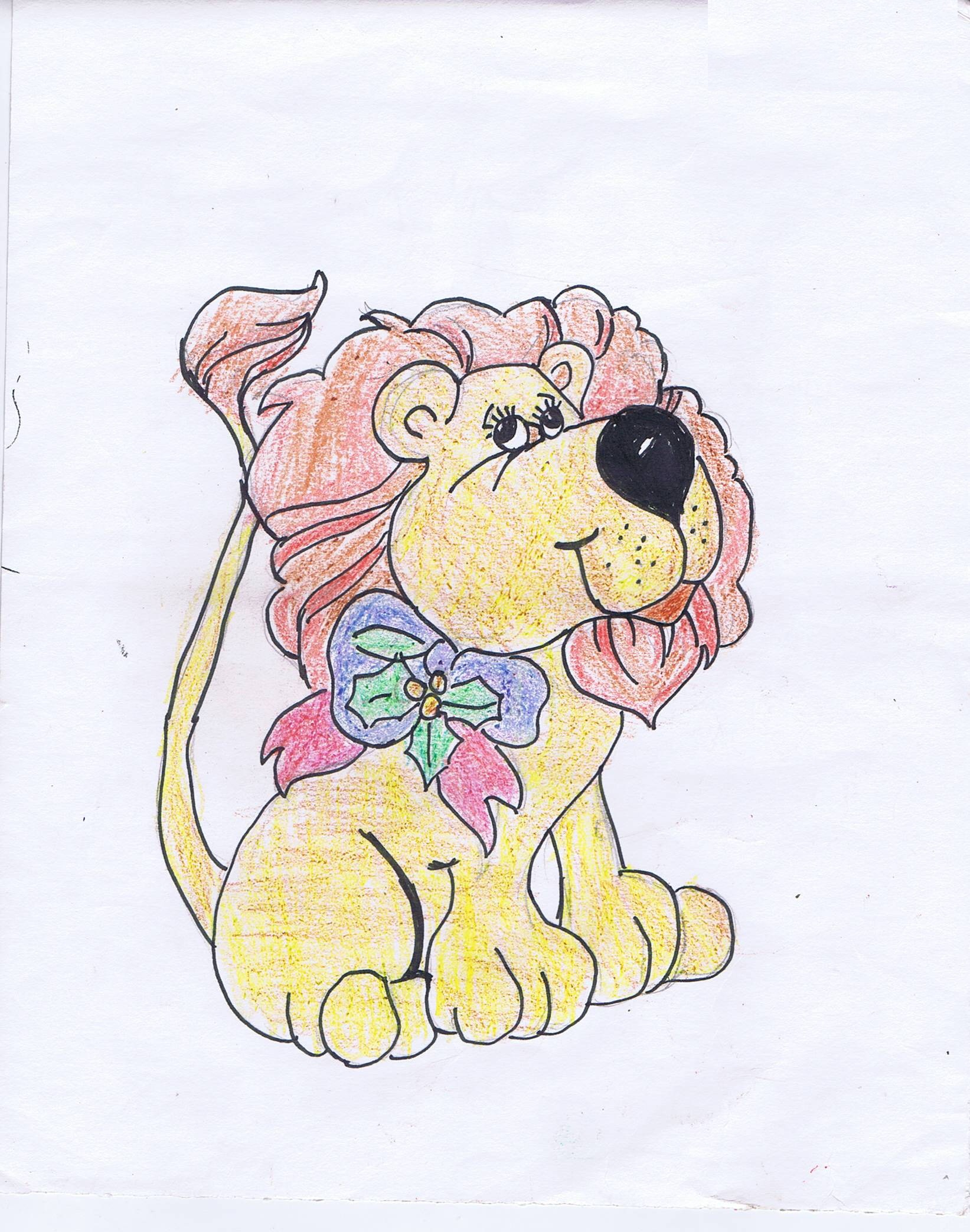 Drawing by a child