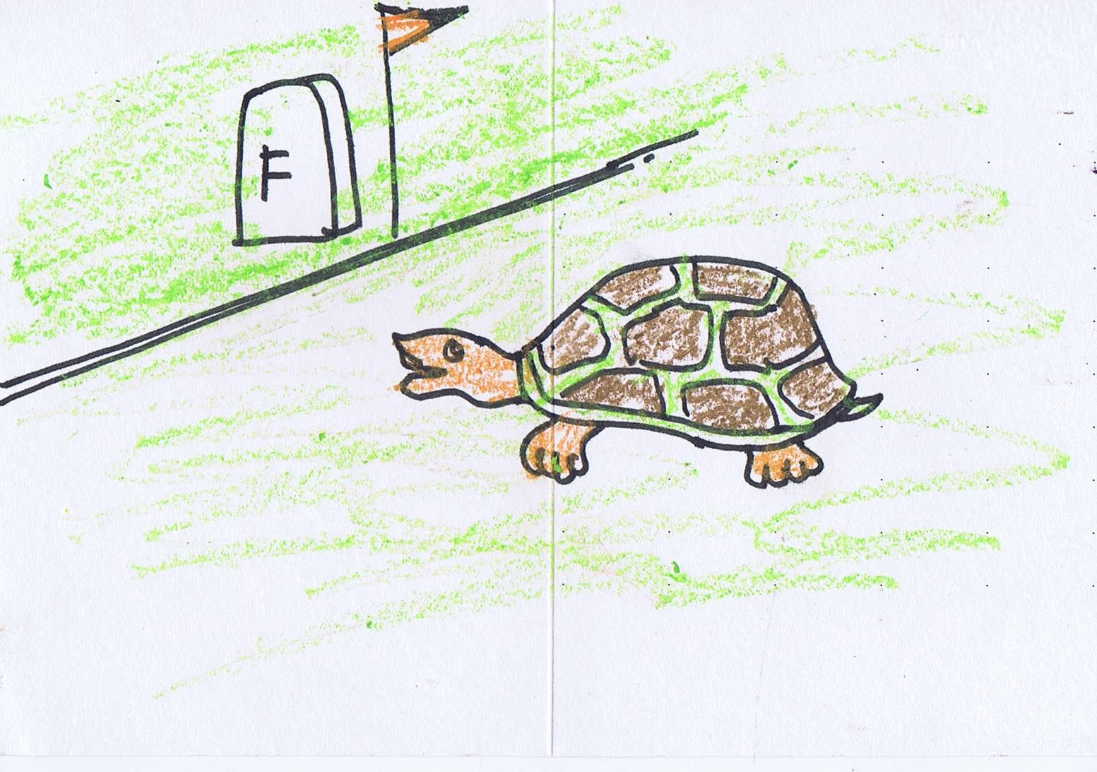 Drawing by a child